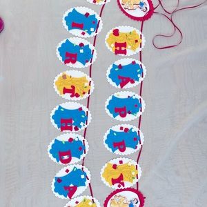 Snowwhite Bday Banner (personalized/handmade)